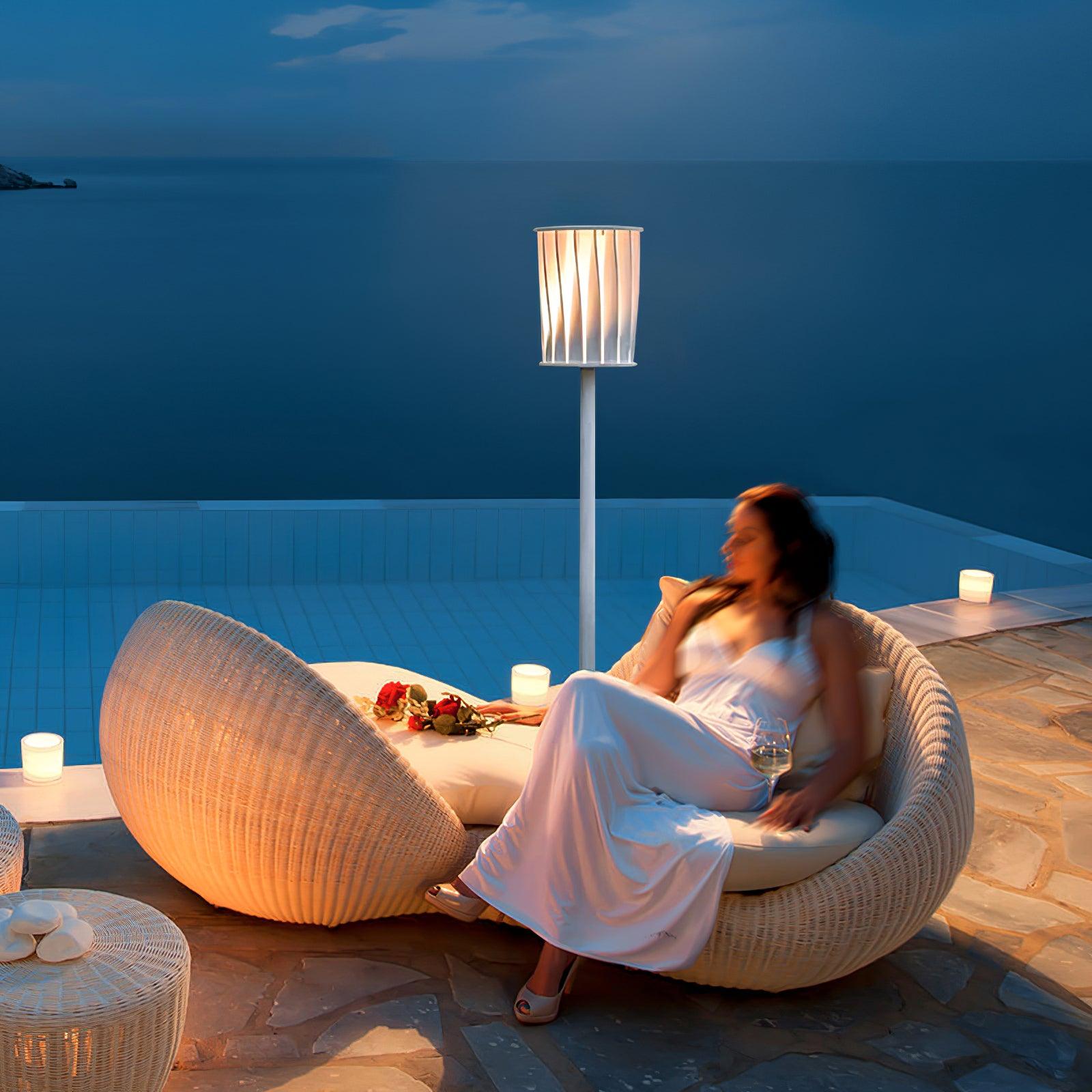Flare Modern Aluminum Outdoor Light-Neutral Decor