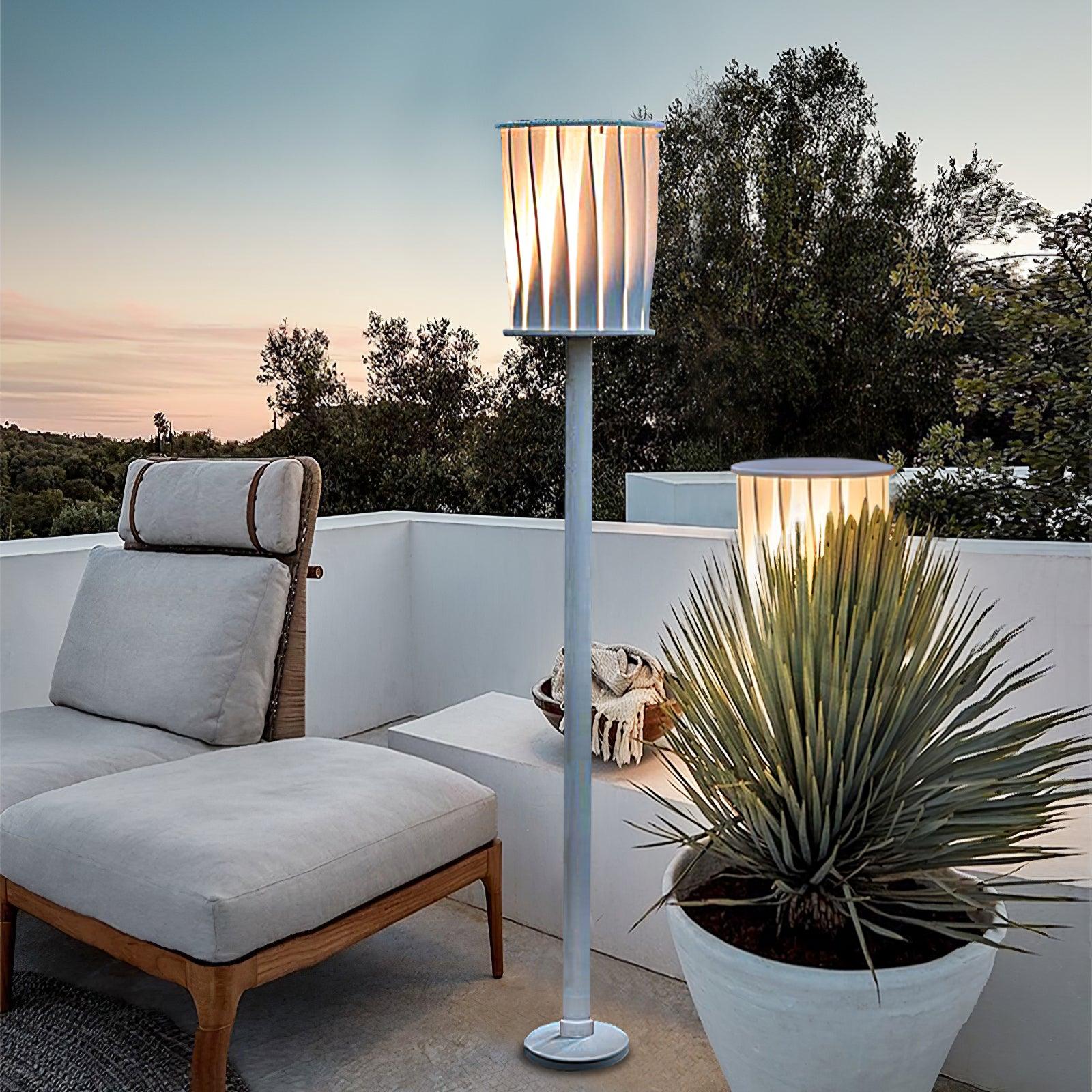 Flare Modern Aluminum Outdoor Light-Neutral Decor