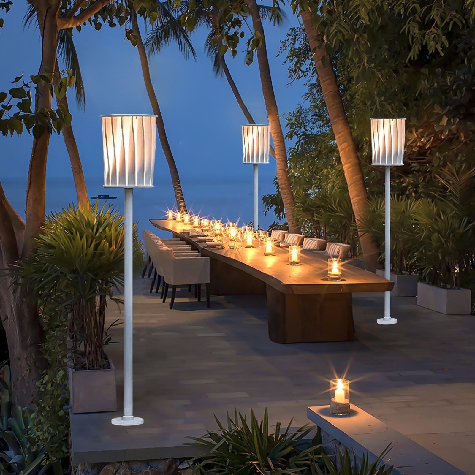 Flare Modern Aluminum Outdoor Light-Neutral Decor