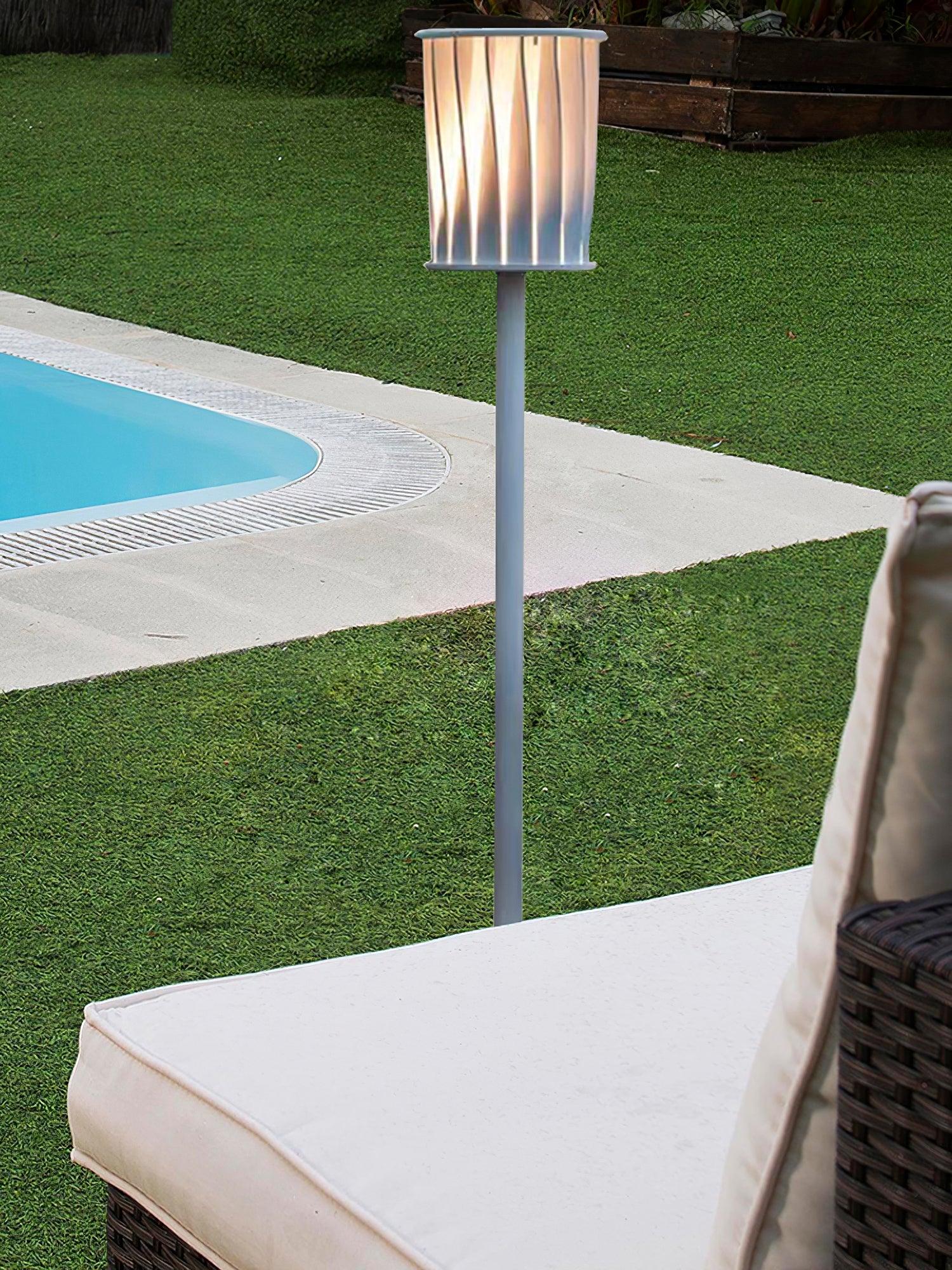 Flare Modern Aluminum Outdoor Light-Neutral Decor