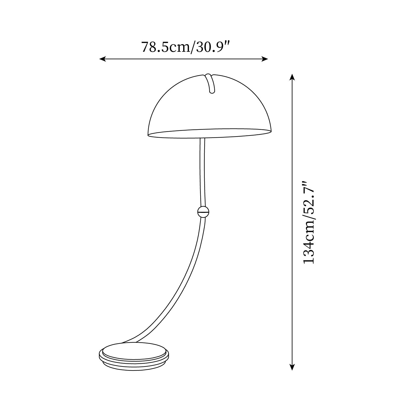 Sweep Floor Lamp