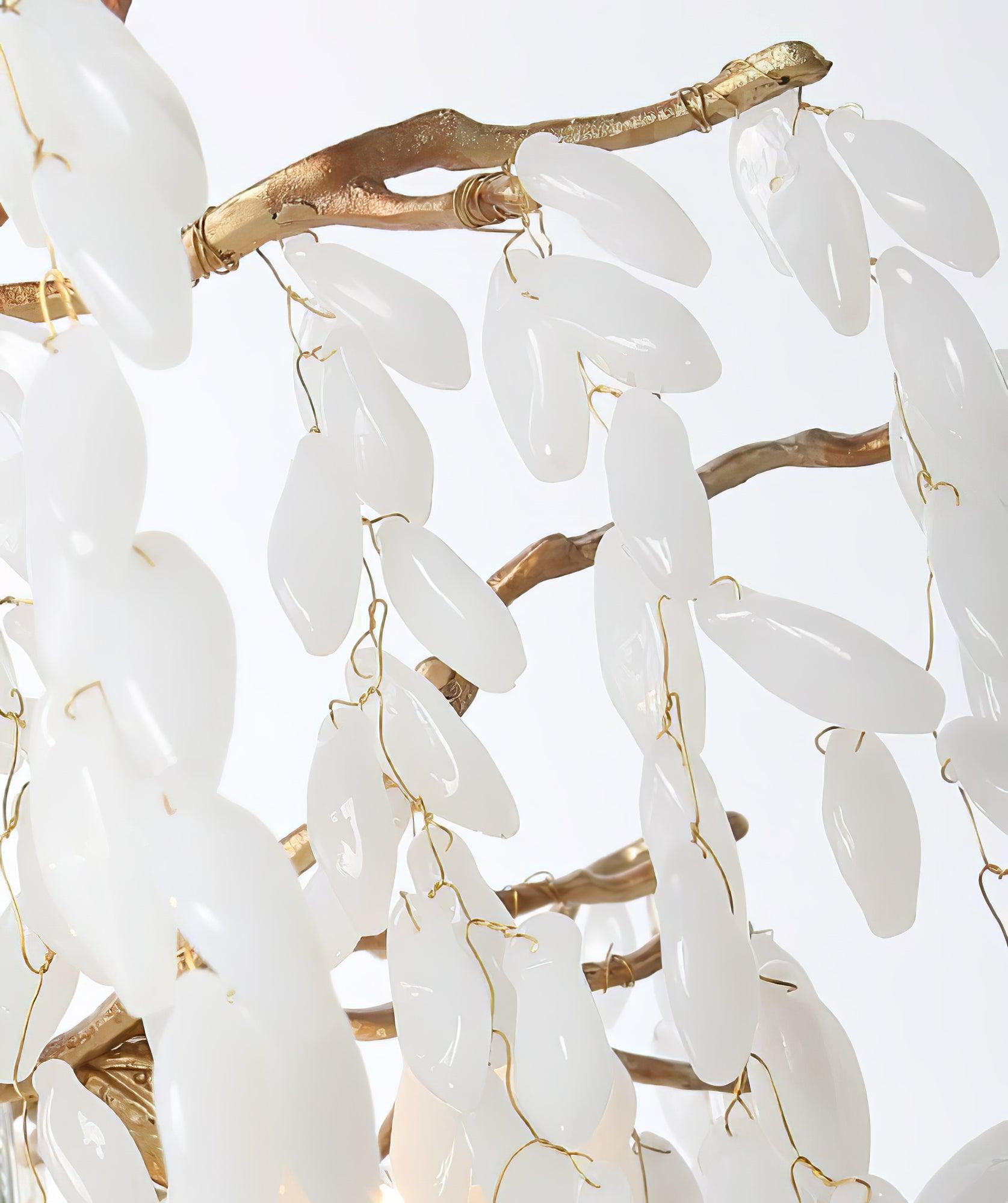 Florealis Cascading Crystal Chandelier-Neutral Decor