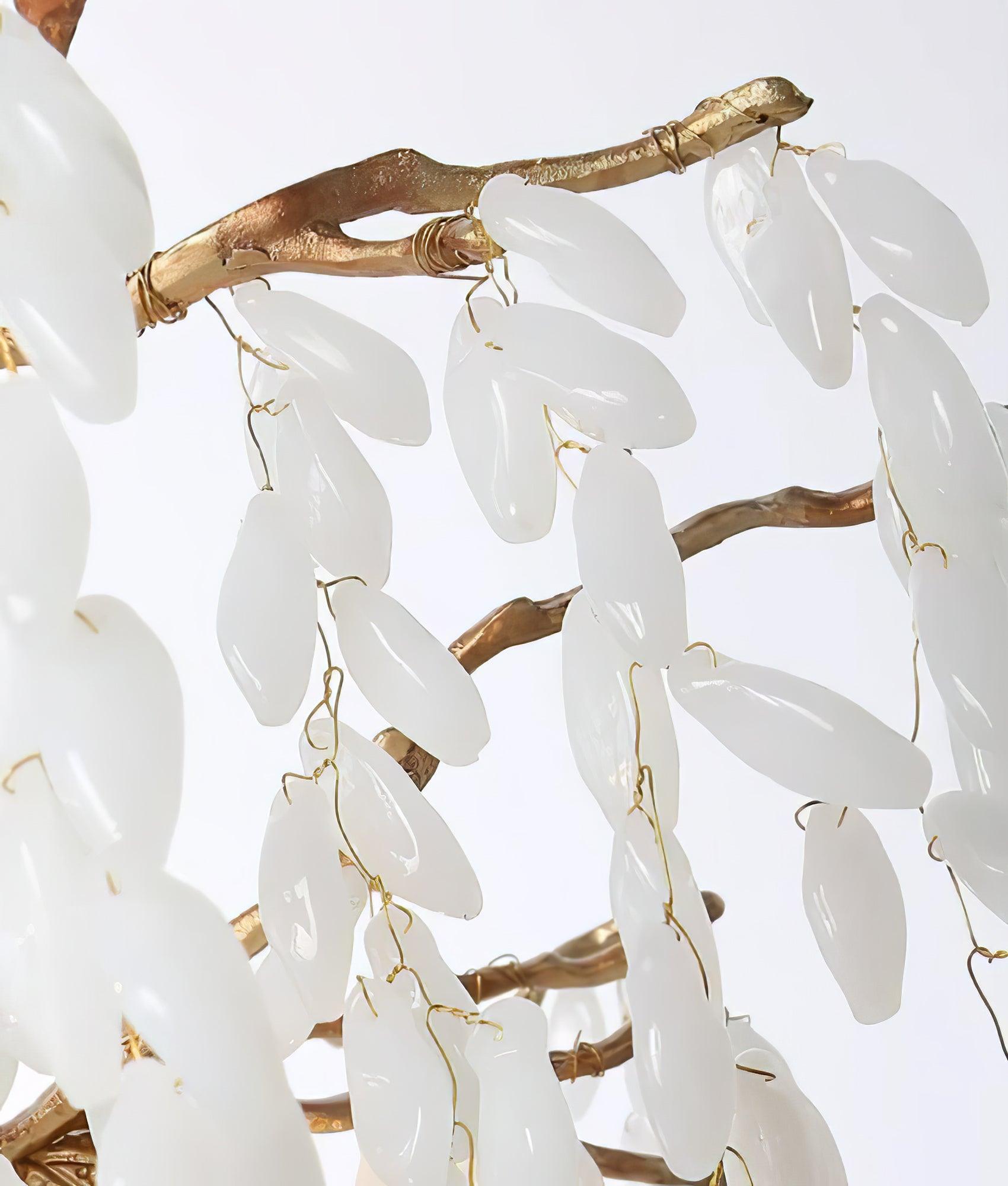 Florealis Cascading Crystal Chandelier-Neutral Decor