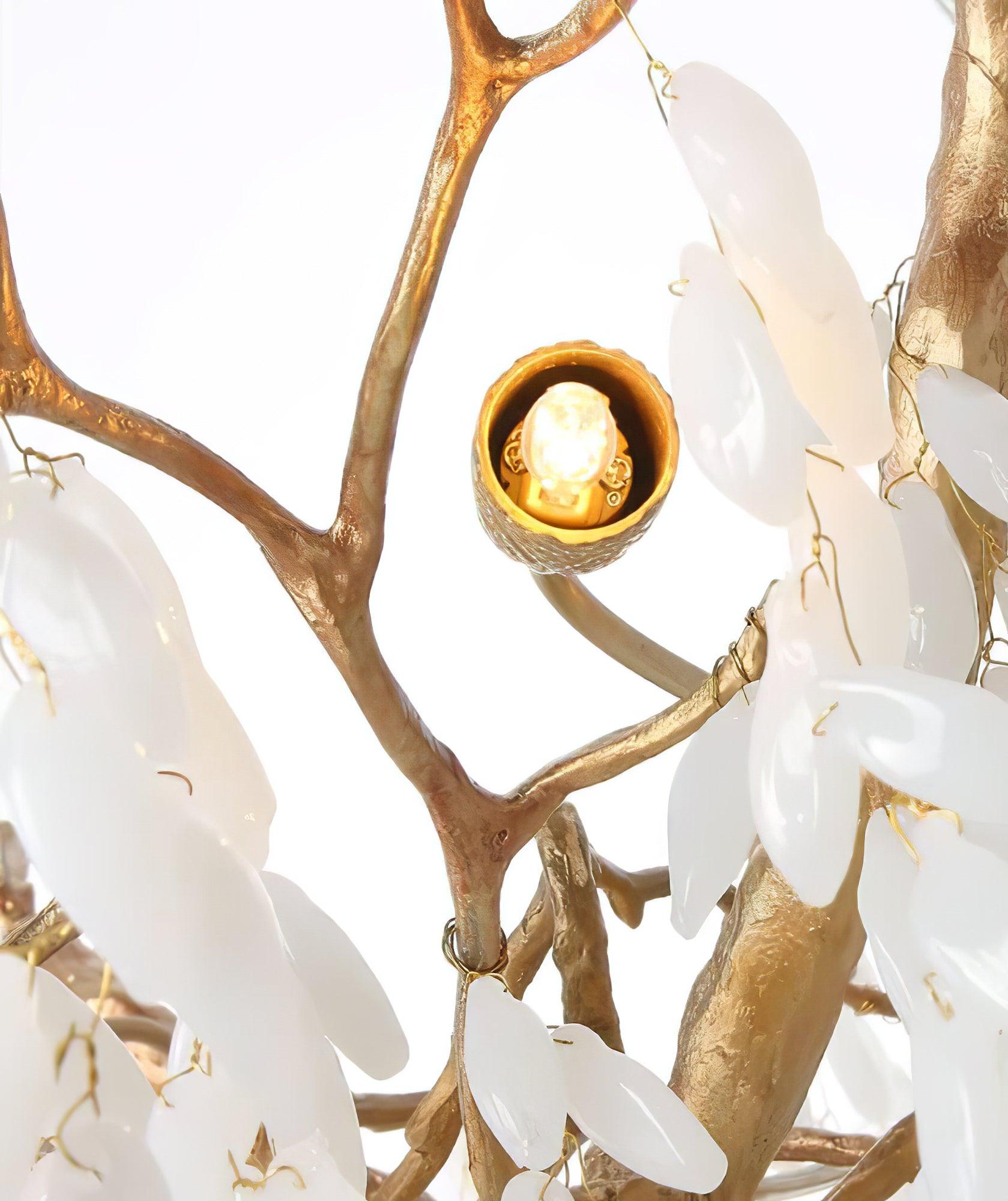 Florealis Cascading Crystal Chandelier-Neutral Decor