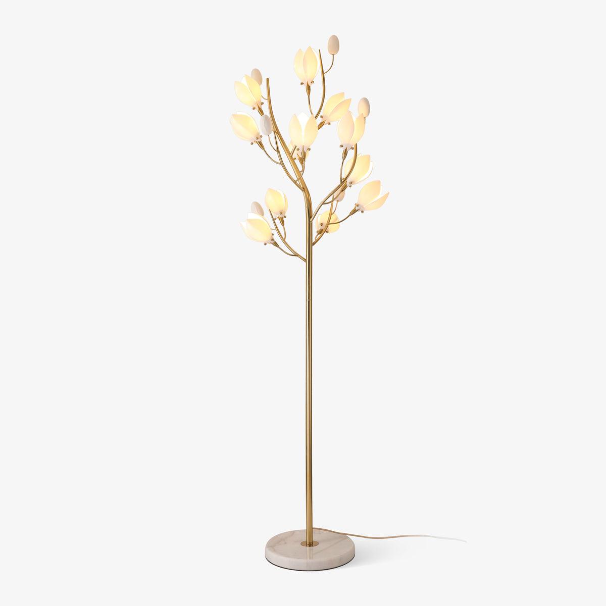 Aloza Ceramic Artistic Floor Lamp-Neutral Decor