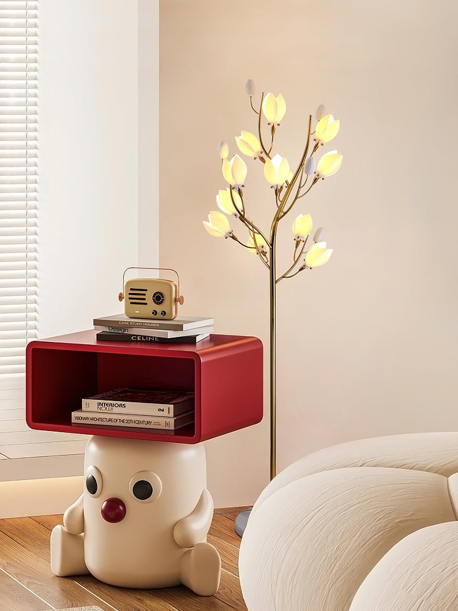 Aloza Ceramic Artistic Floor Lamp-Neutral Decor