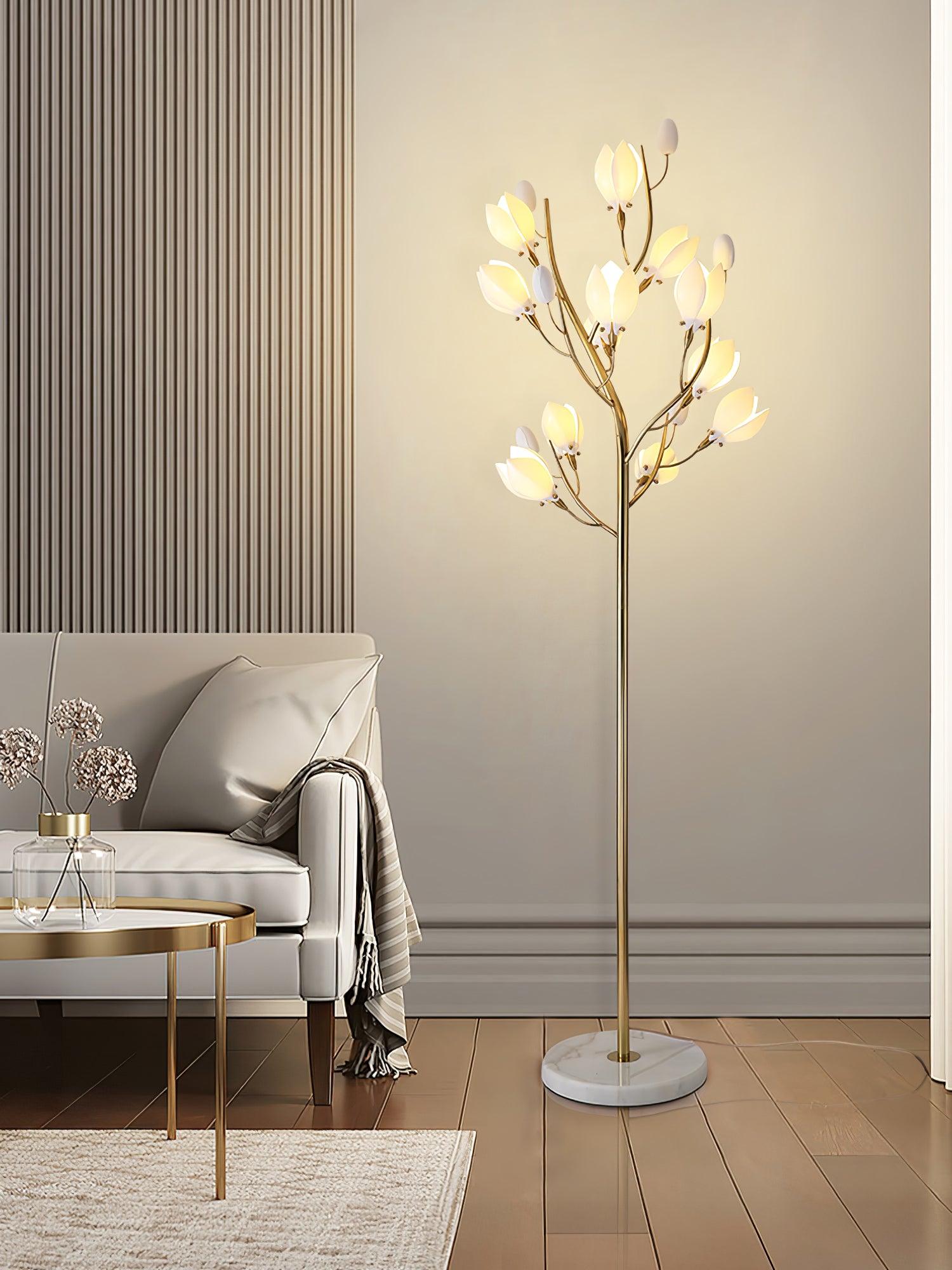 Aloza Ceramic Artistic Floor Lamp-Neutral Decor