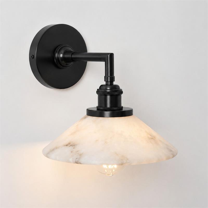 Marlowe Alabaster Wall Sconce