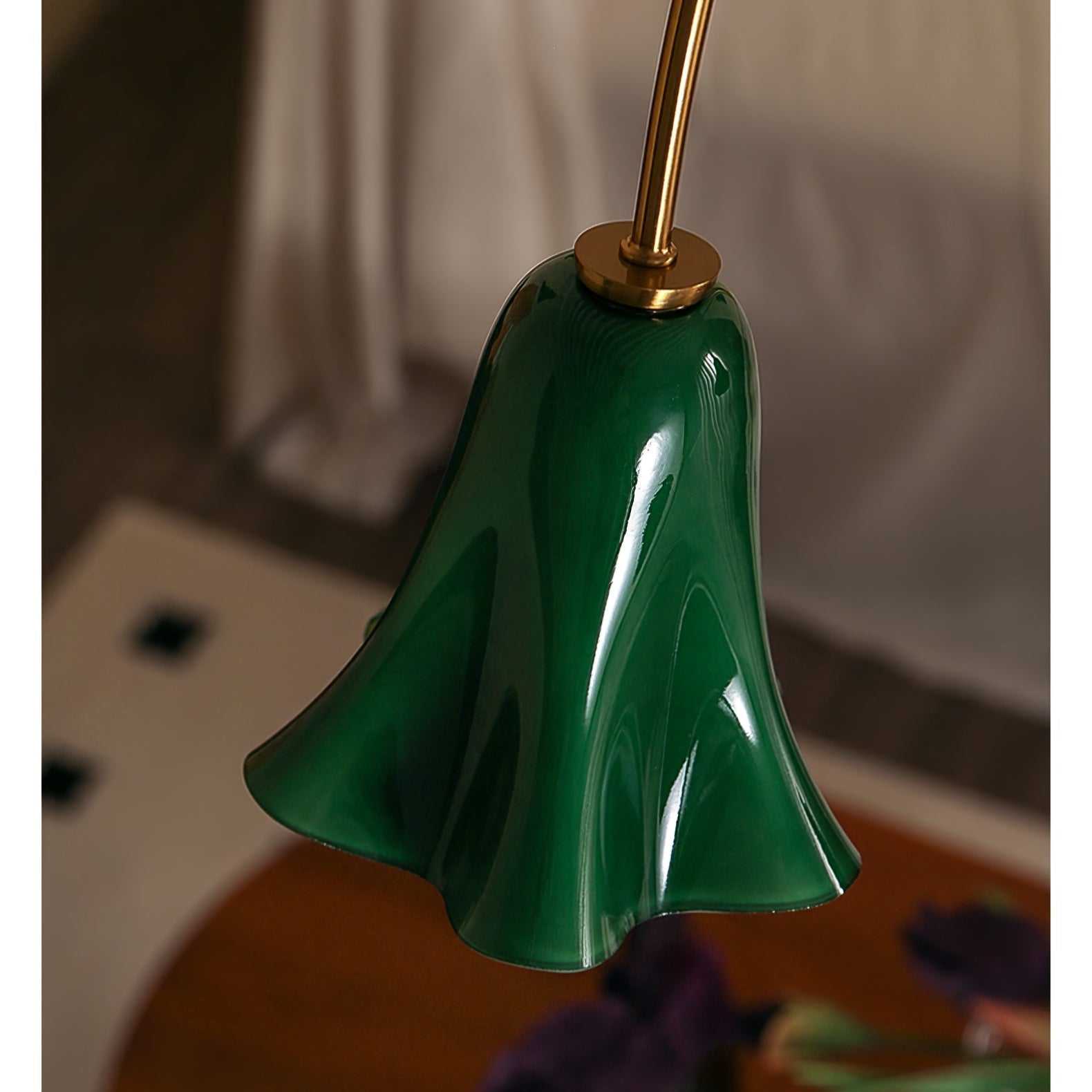 EmeraldBell Glass Pendant Chandelier-Neutral Decor