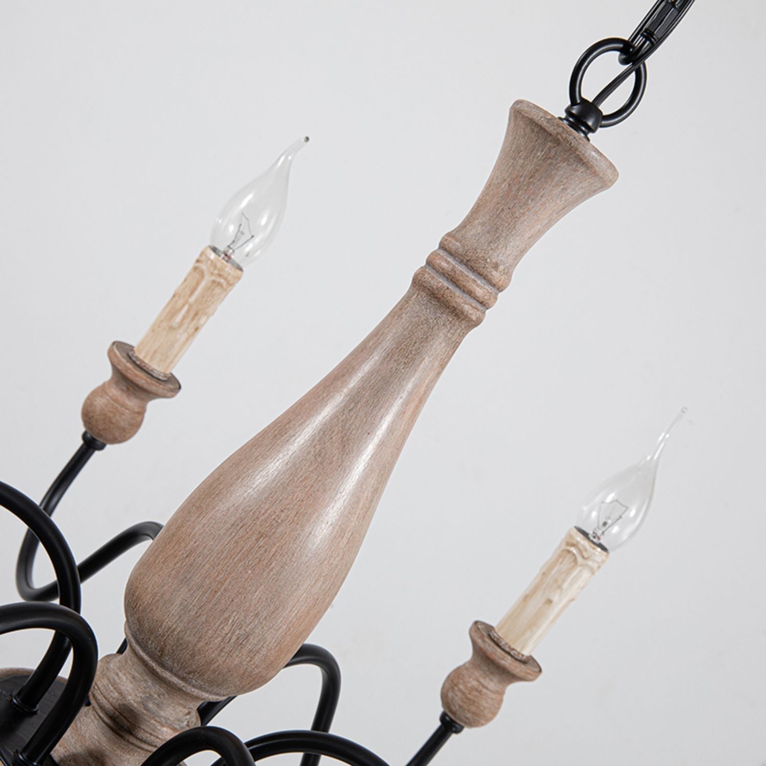 Aurora Chandelier Farmhouse Rustic-Neutral Decor