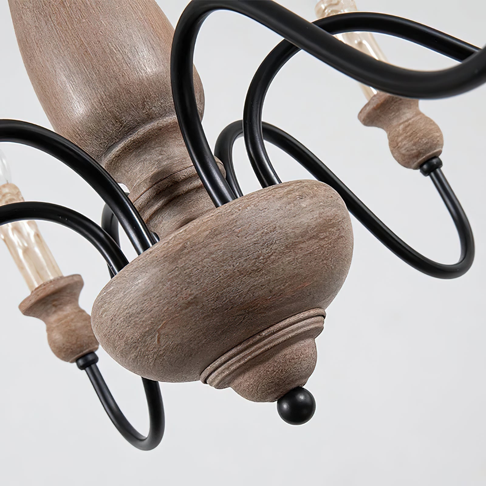 Aurora Chandelier Farmhouse Rustic-Neutral Decor