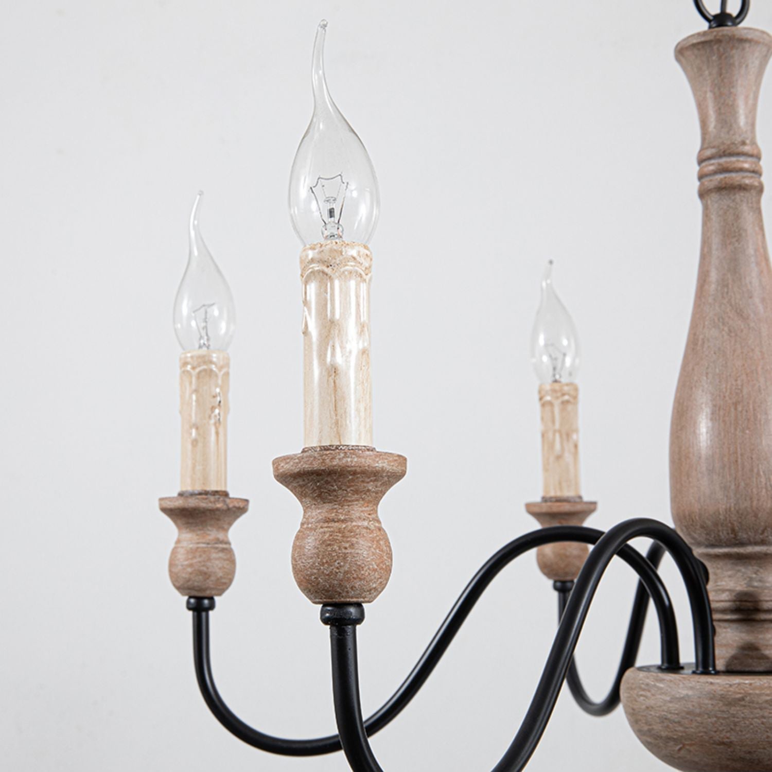 Aurora Chandelier Farmhouse Rustic-Neutral Decor