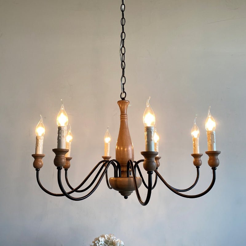 Aurora Chandelier Farmhouse Rustic-Neutral Decor