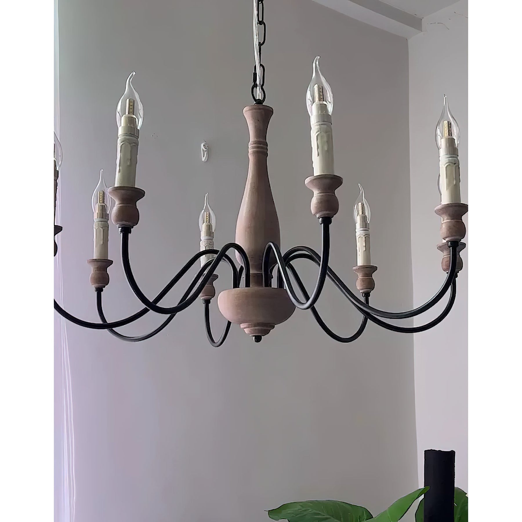Aurora Chandelier Farmhouse Rustic-Neutral Decor