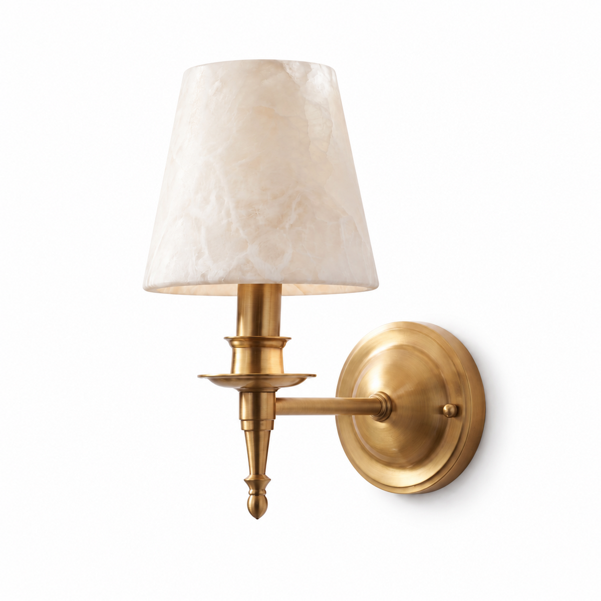 Ashmere Alabaster Wall Sconce