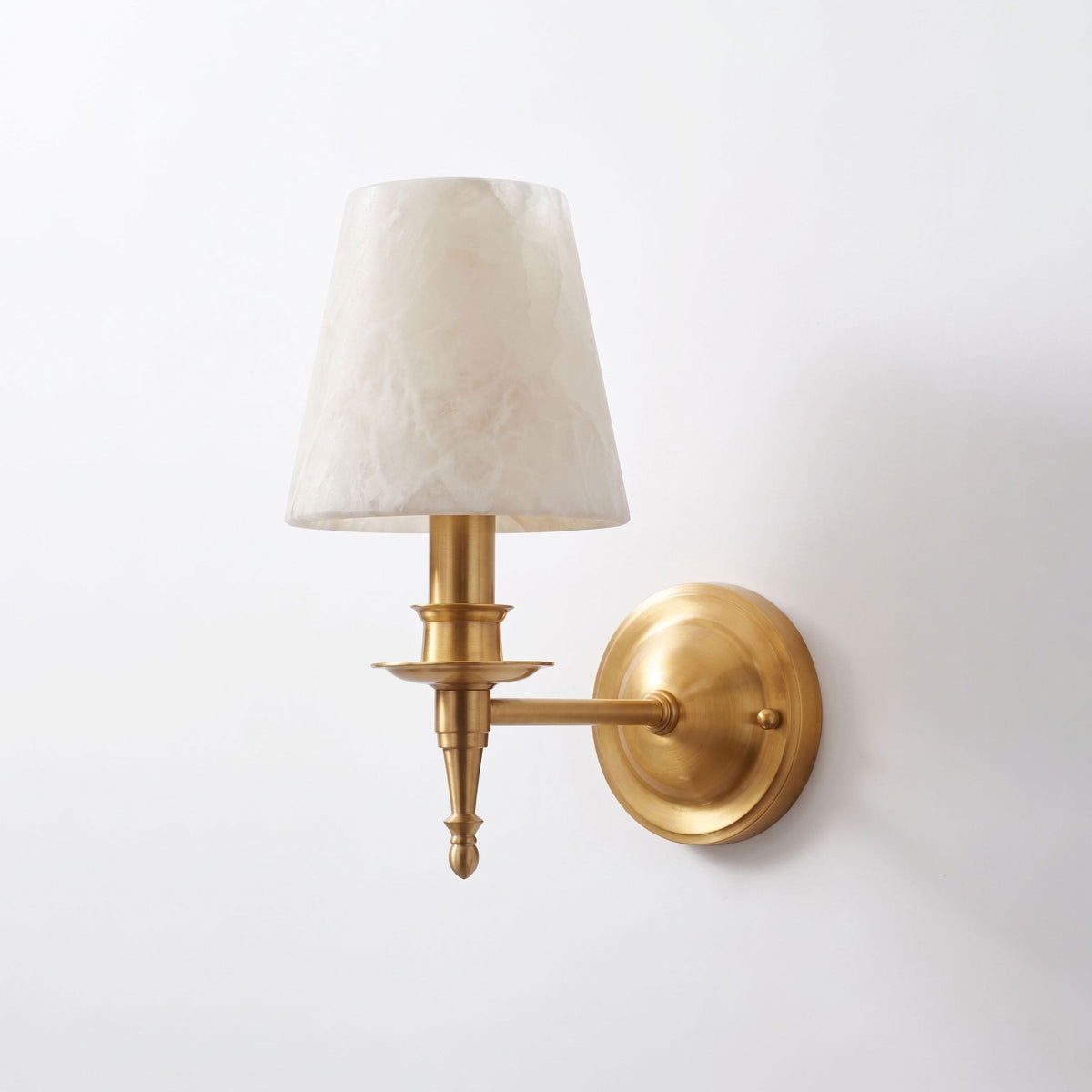 Ashmere Alabaster Wall Sconce
