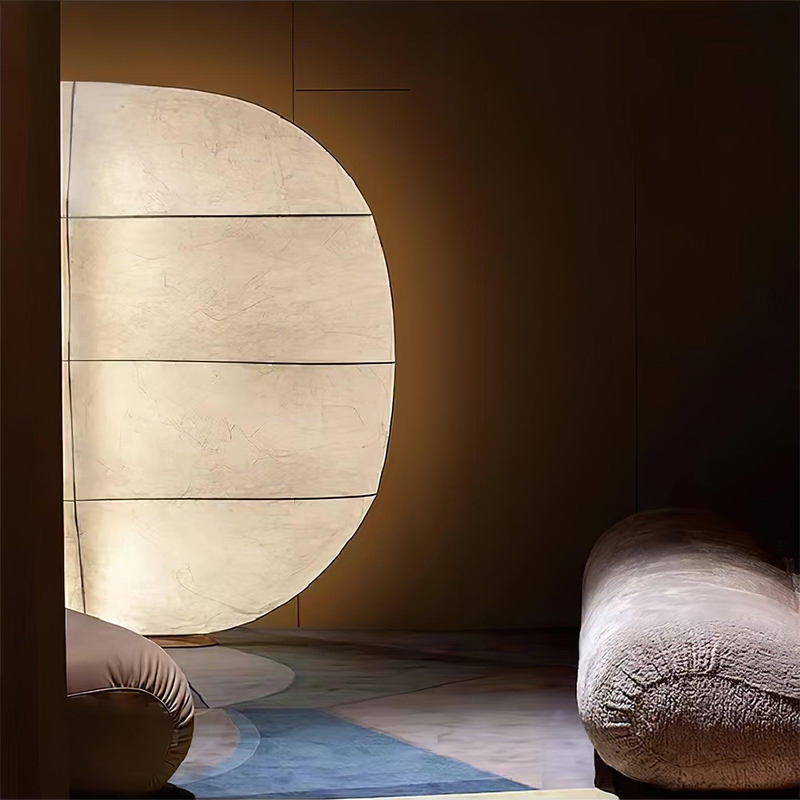 Lylaeos Organic Form Imitation Silk Wall Light-Neutral Decor