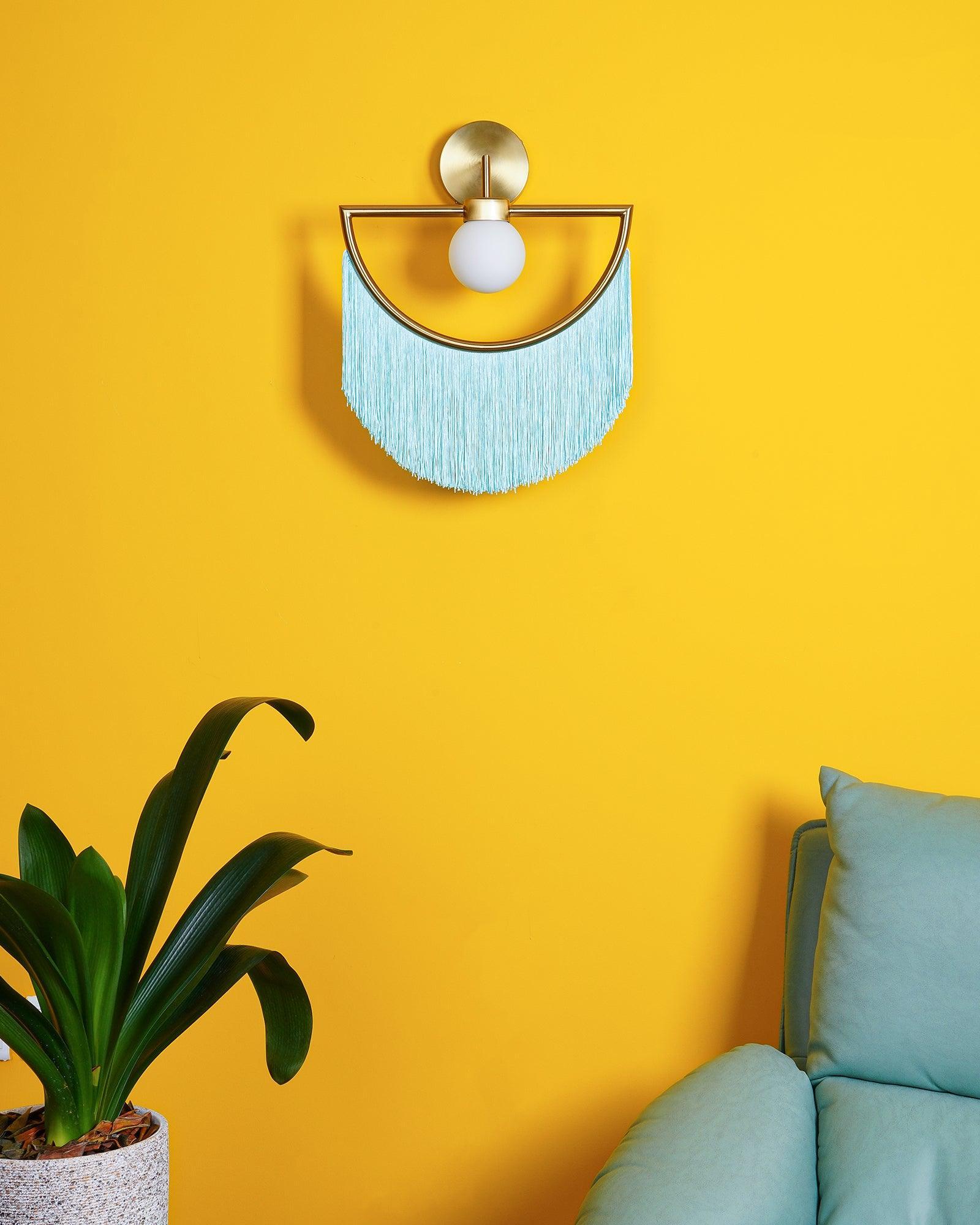 Wink Tassel Cute Wall Lamp-Neutral Decor