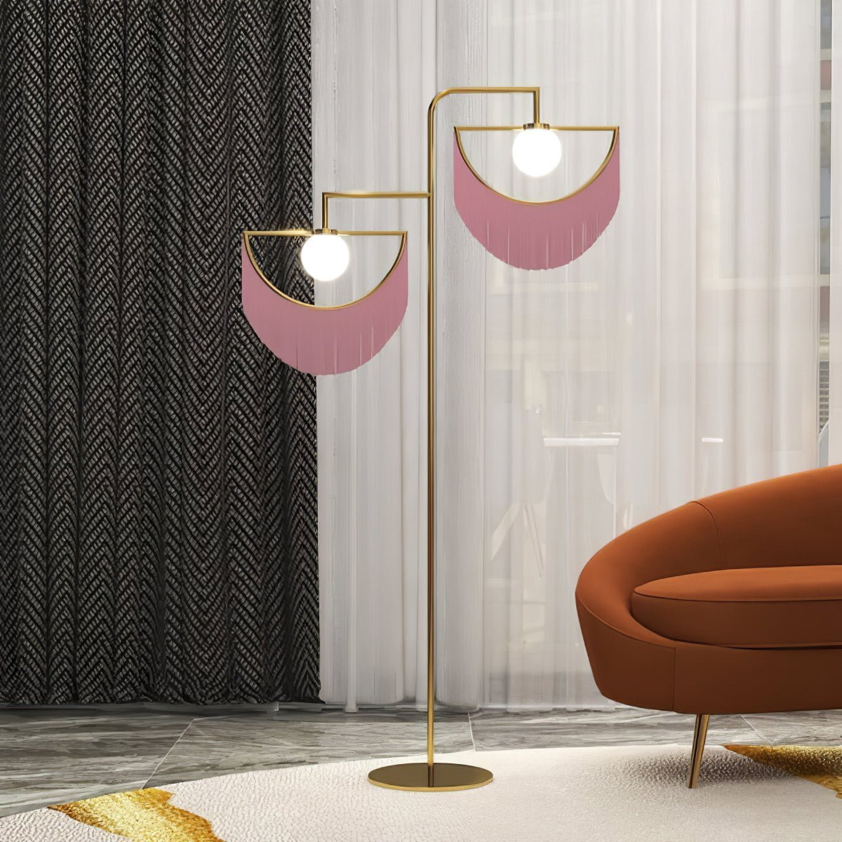 Dexe Modern Floor Lamp-Neutral Decor