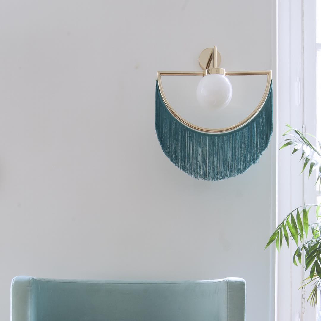 Wink Tassel Cute Wall Lamp-Neutral Decor