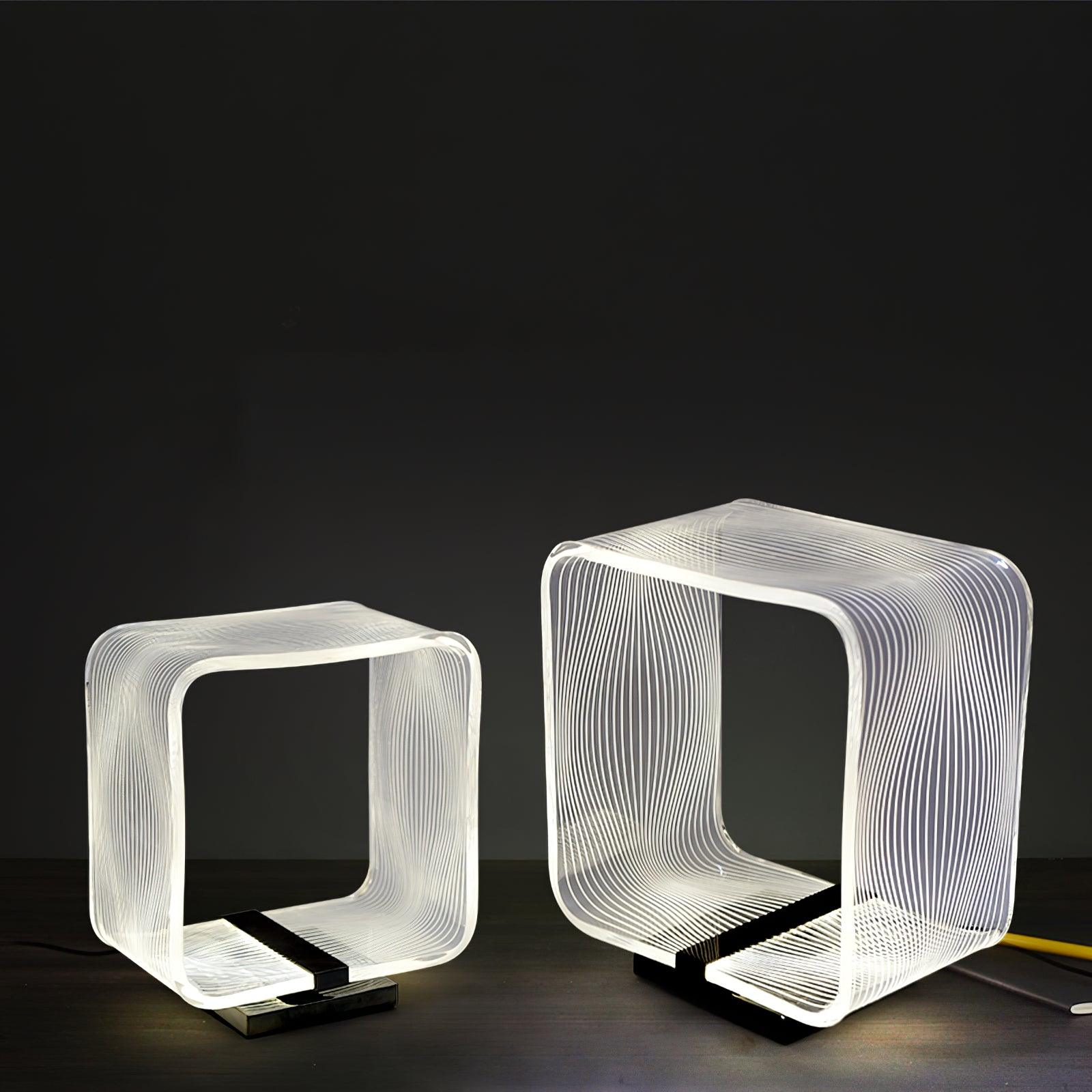 Flux Industrial Table Lamp-Neutral Decor