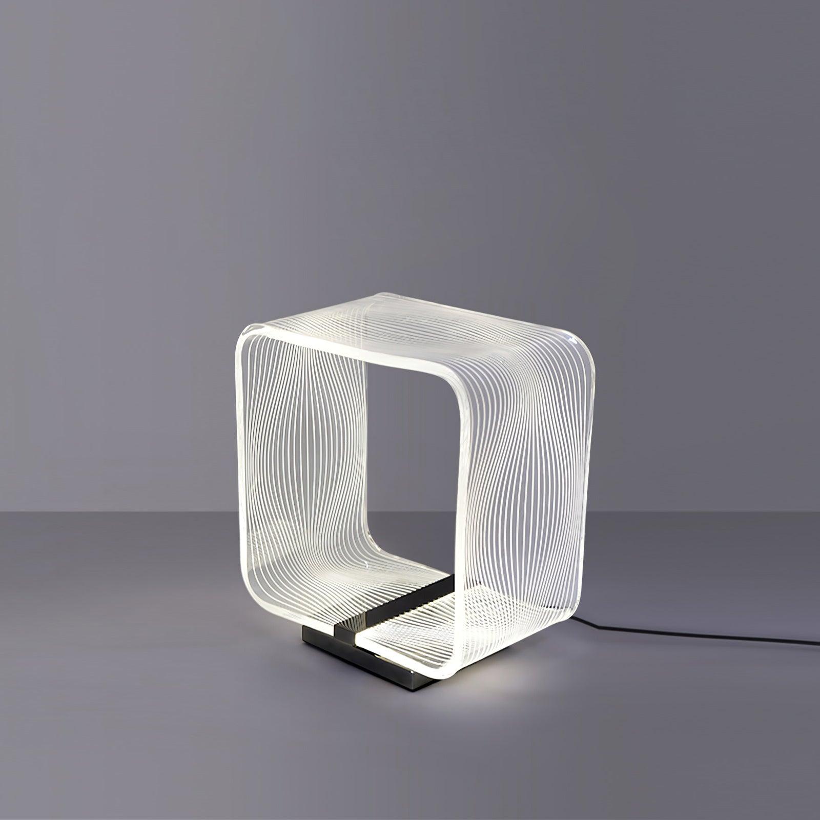 Flux Industrial Table Lamp-Neutral Decor
