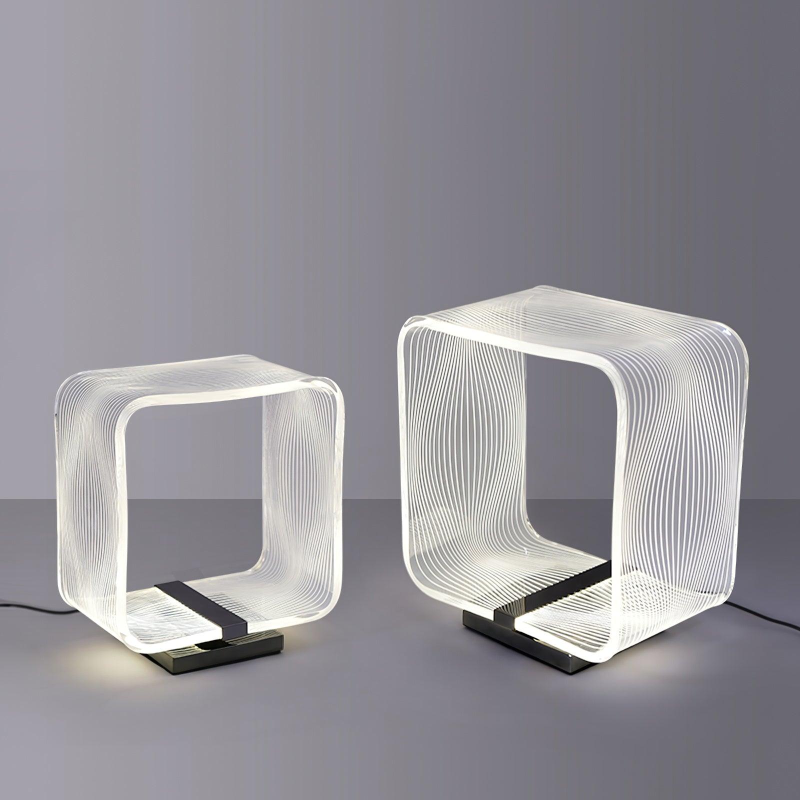 Flux Industrial Table Lamp-Neutral Decor