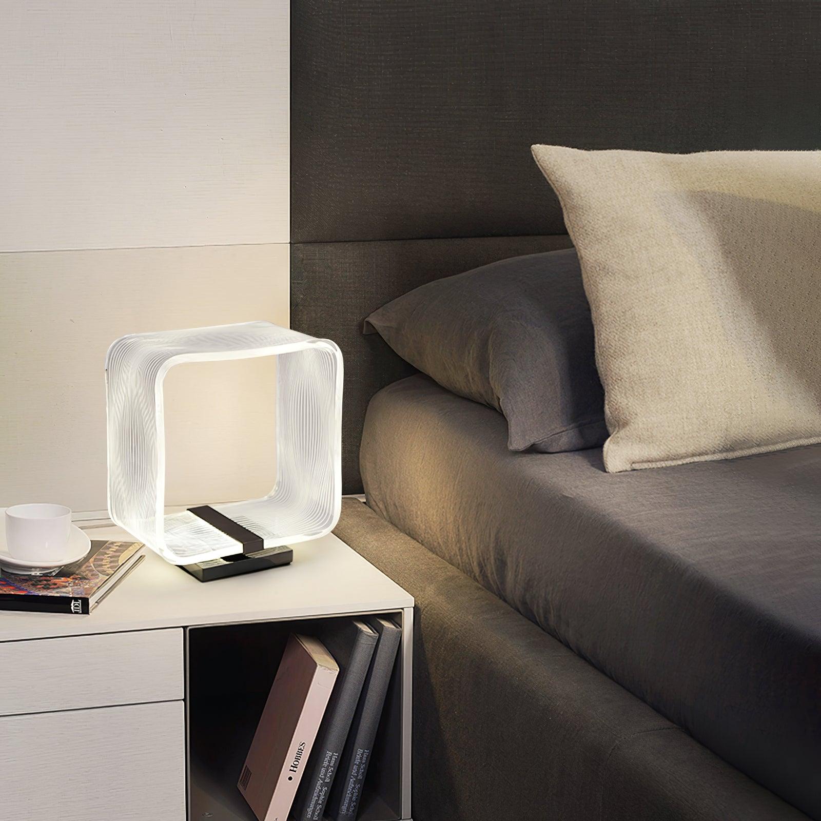 Flux Industrial Table Lamp-Neutral Decor
