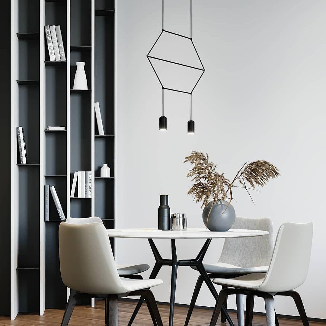 Lunarie Acrylic & Plastic Pendant Light-Neutral Decor