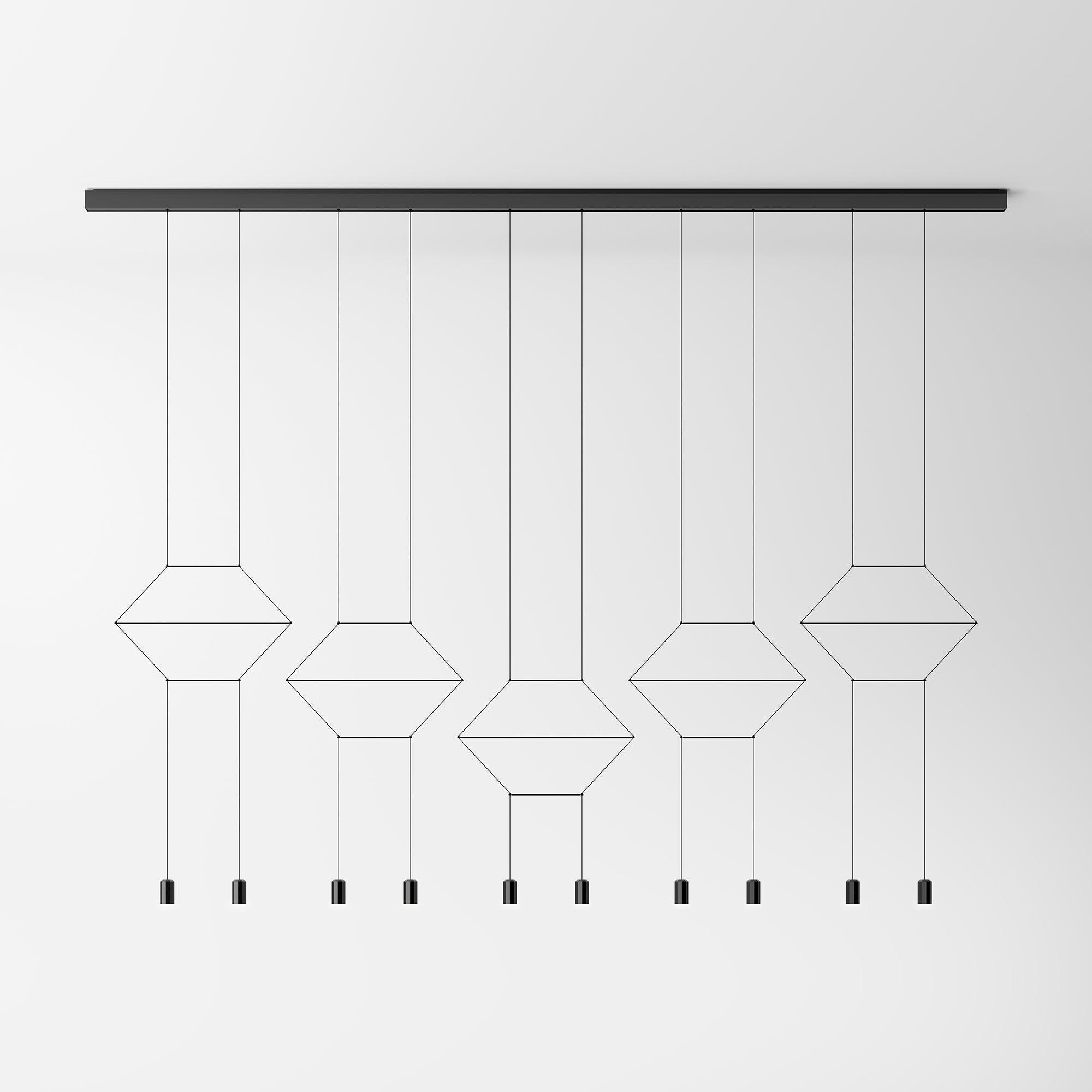 Lunarie Acrylic & Plastic Pendant Light-Neutral Decor