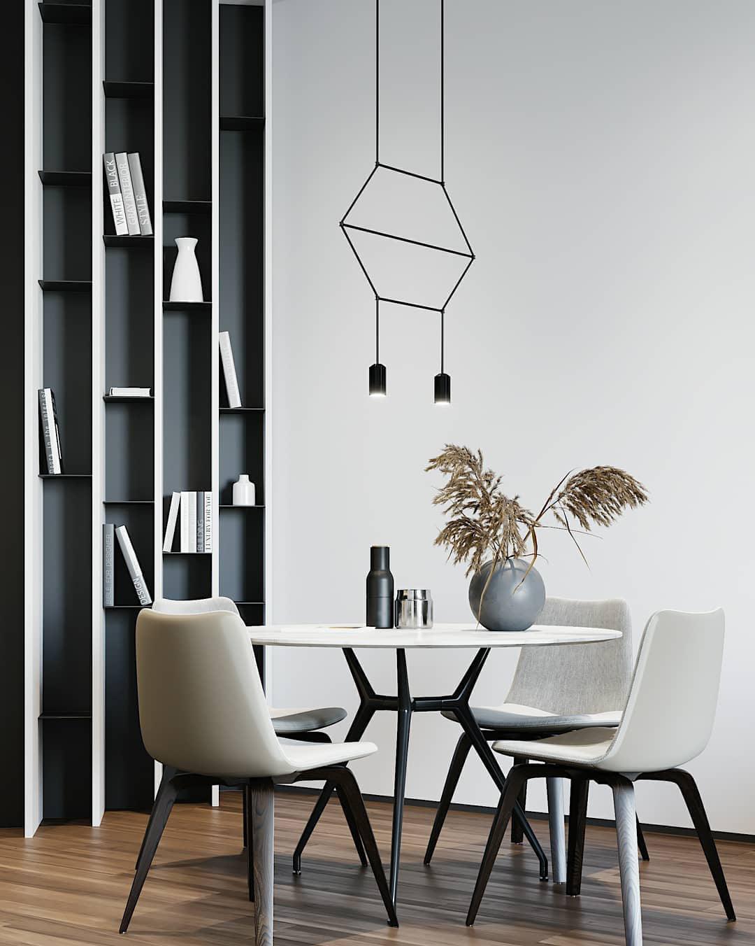 Lunarie Acrylic & Plastic Pendant Light-Neutral Decor