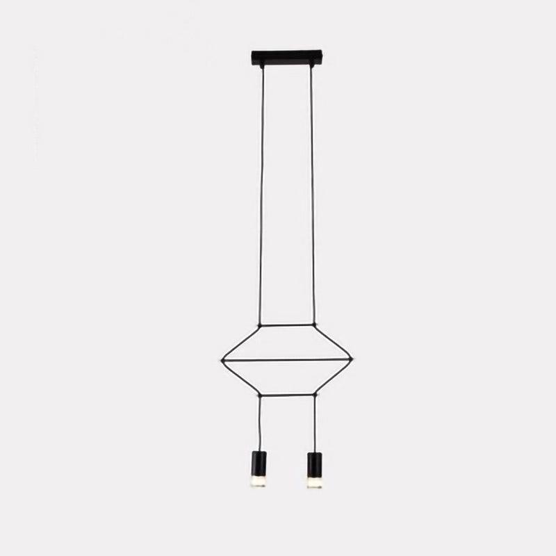 Lunarie Acrylic & Plastic Pendant Light-Neutral Decor