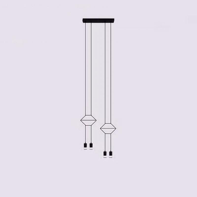 Lunarie Acrylic & Plastic Pendant Light-Neutral Decor