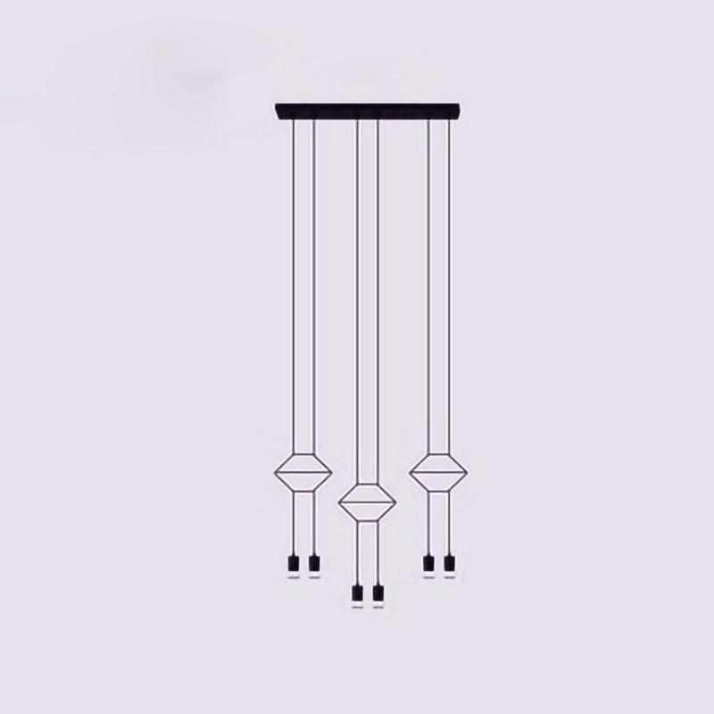 Lunarie Acrylic & Plastic Pendant Light-Neutral Decor