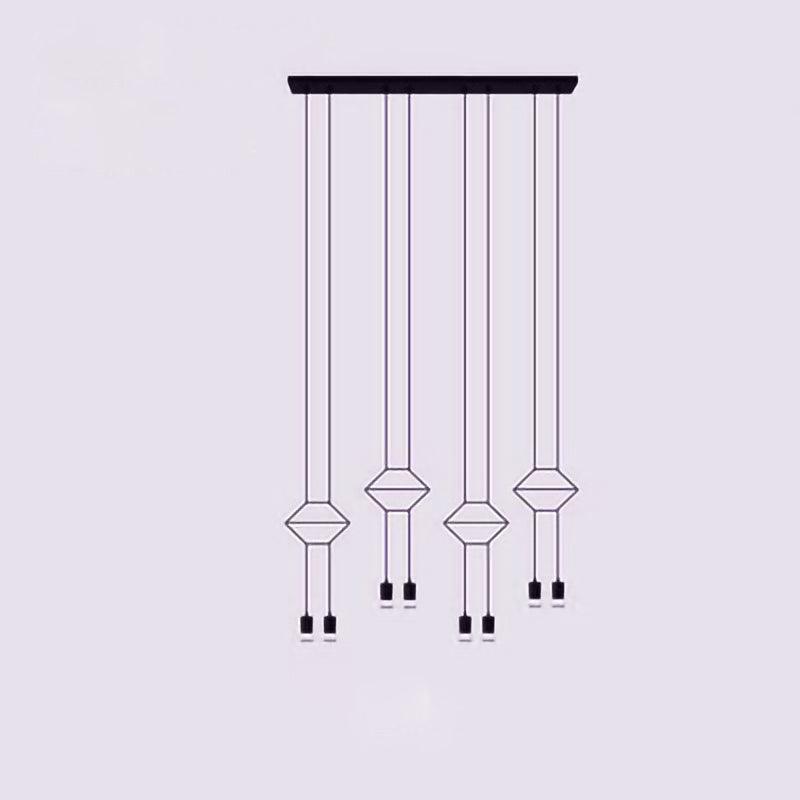 Lunarie Acrylic & Plastic Pendant Light-Neutral Decor
