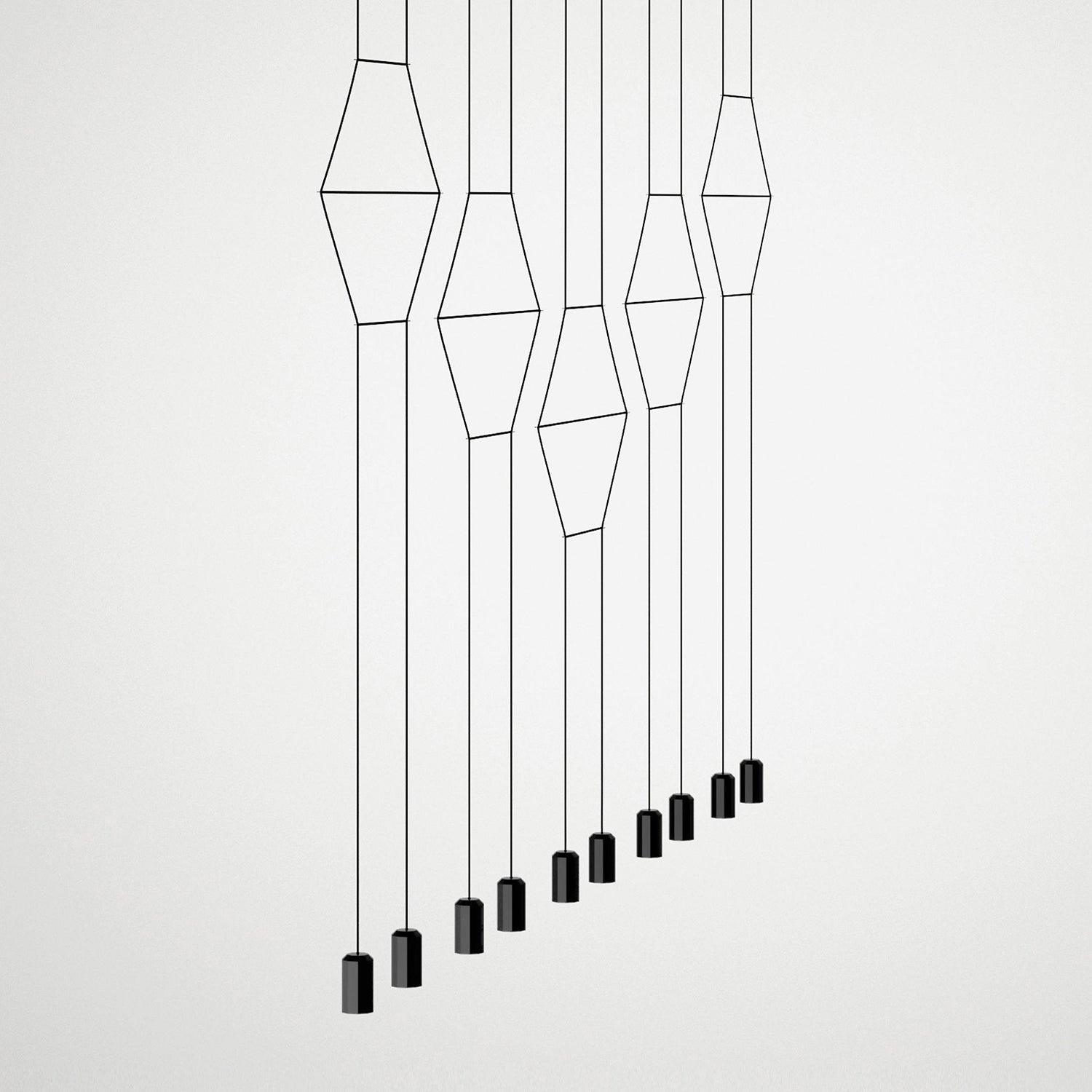 Lunarie Acrylic & Plastic Pendant Light-Neutral Decor