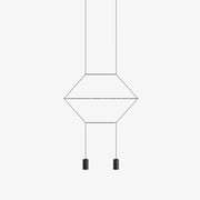 Lunarie Acrylic & Plastic Pendant Light-Neutral Decor