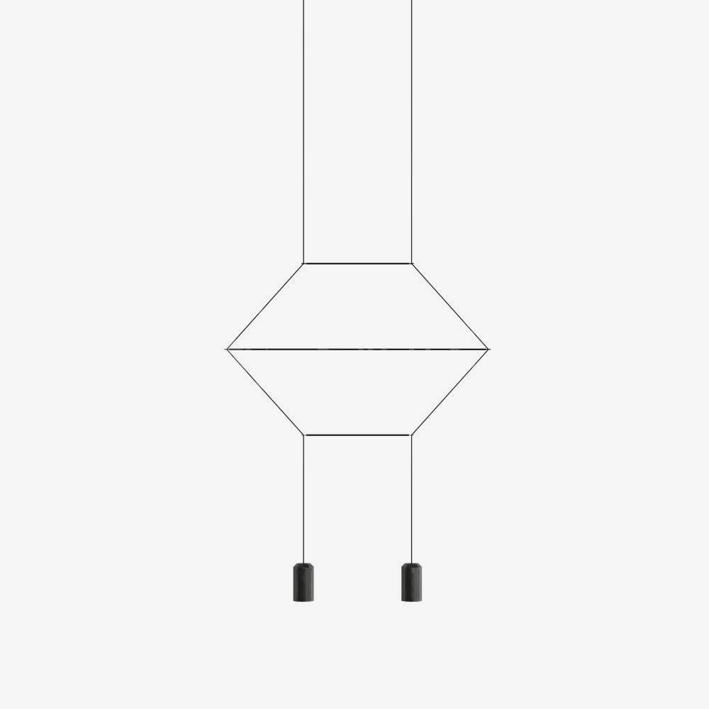 Lunarie Acrylic & Plastic Pendant Light-Neutral Decor