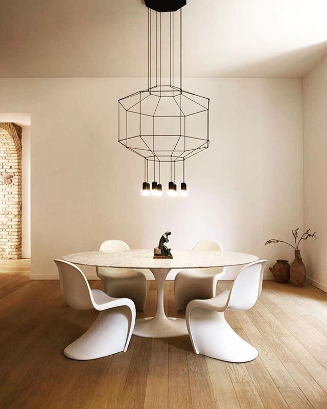 Bovena Pendant Lamp Geometric Wire Black LED-Neutral Decor