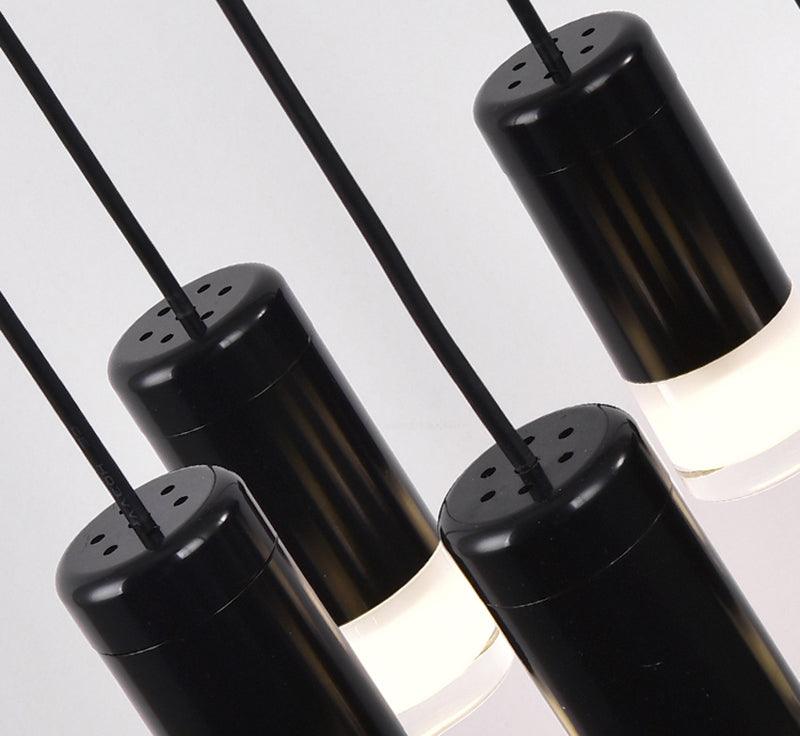 Bovena Pendant Lamp Geometric Wire Black LED-Neutral Decor