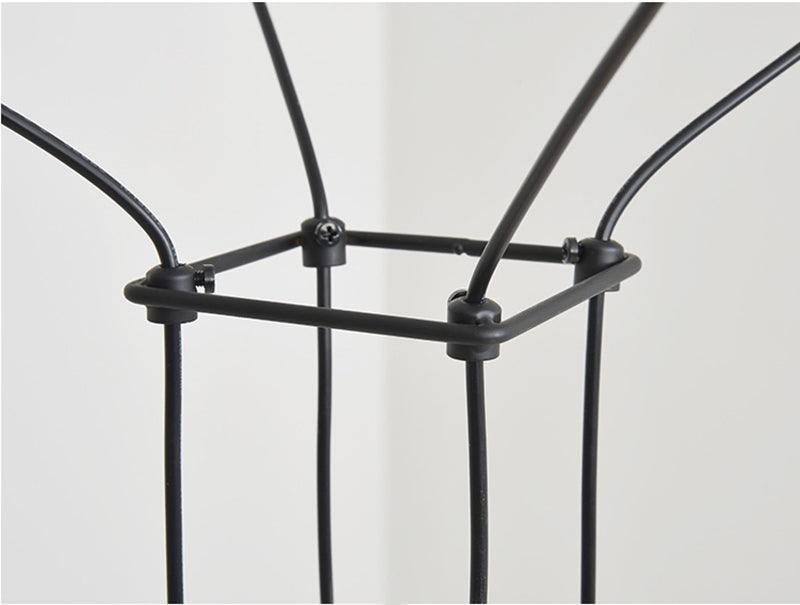 Bovena Pendant Lamp Geometric Wire Black LED-Neutral Decor