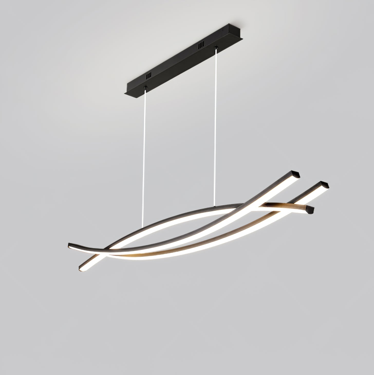 Curinis Modern Minimalist Art LED Chandelier-Neutral Decor