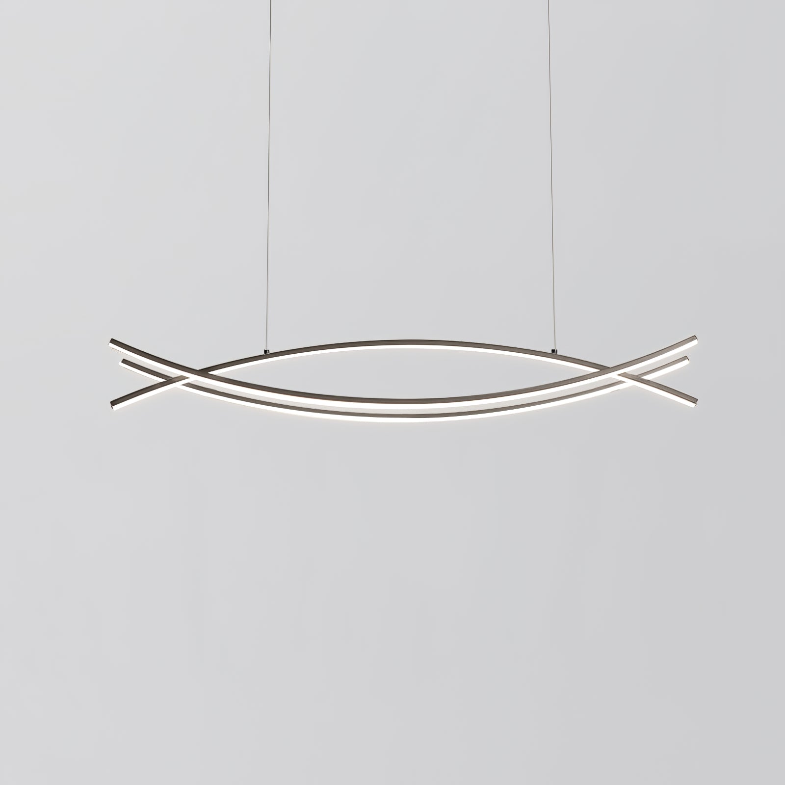Curinis Modern Minimalist Art LED Chandelier-Neutral Decor