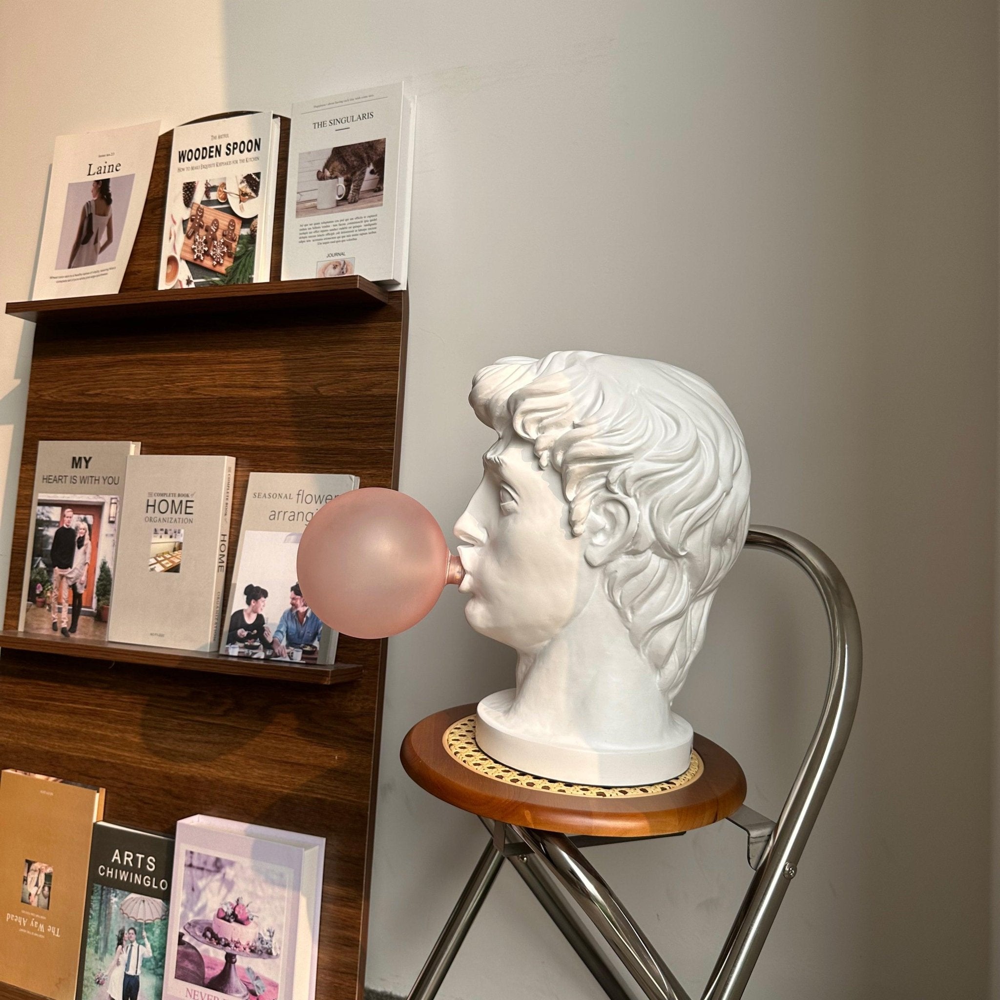 Vona Contemporary Glass Table Lamp-Neutral Decor