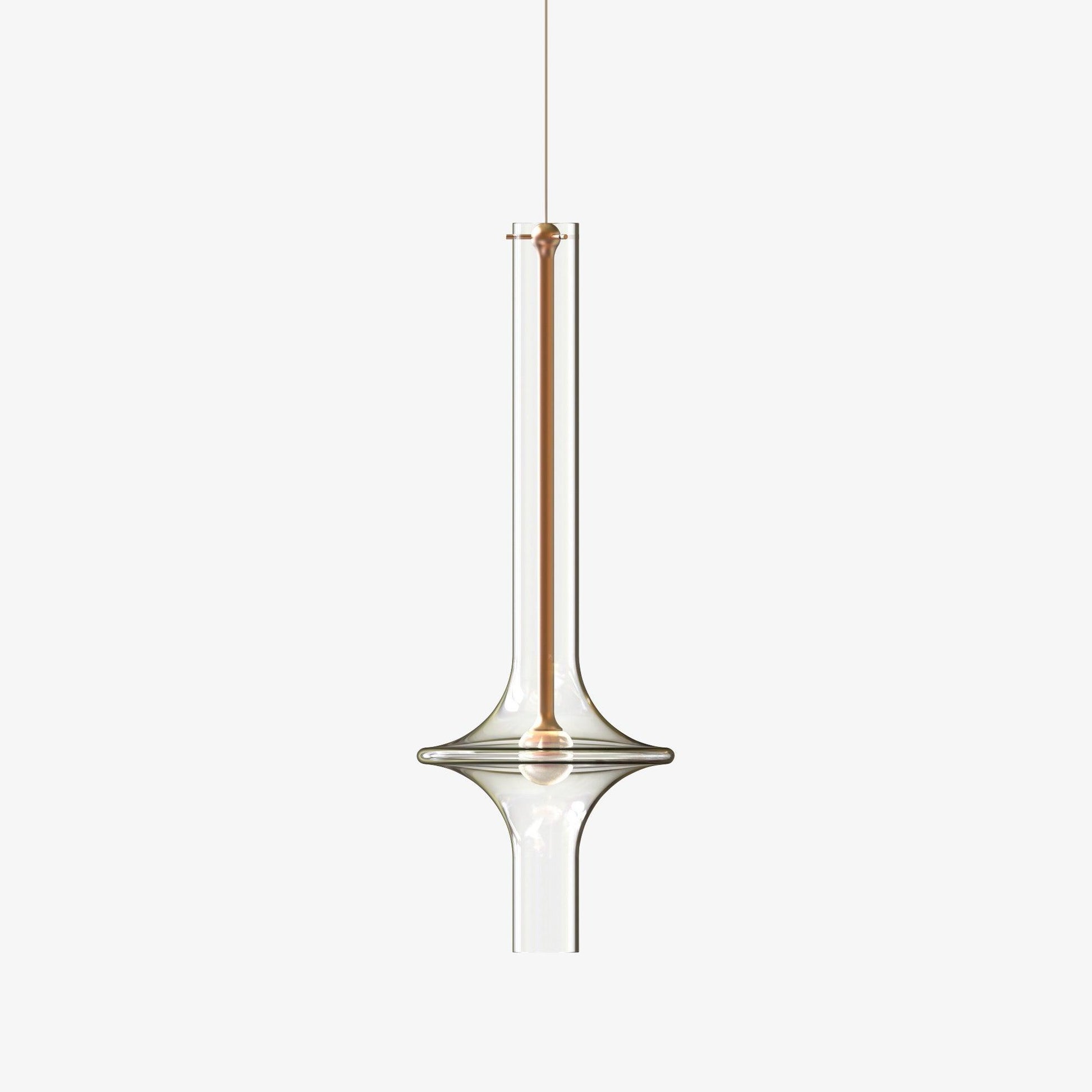 Sarenol Glass Industrial Glam Pendant Light-Neutral Decor