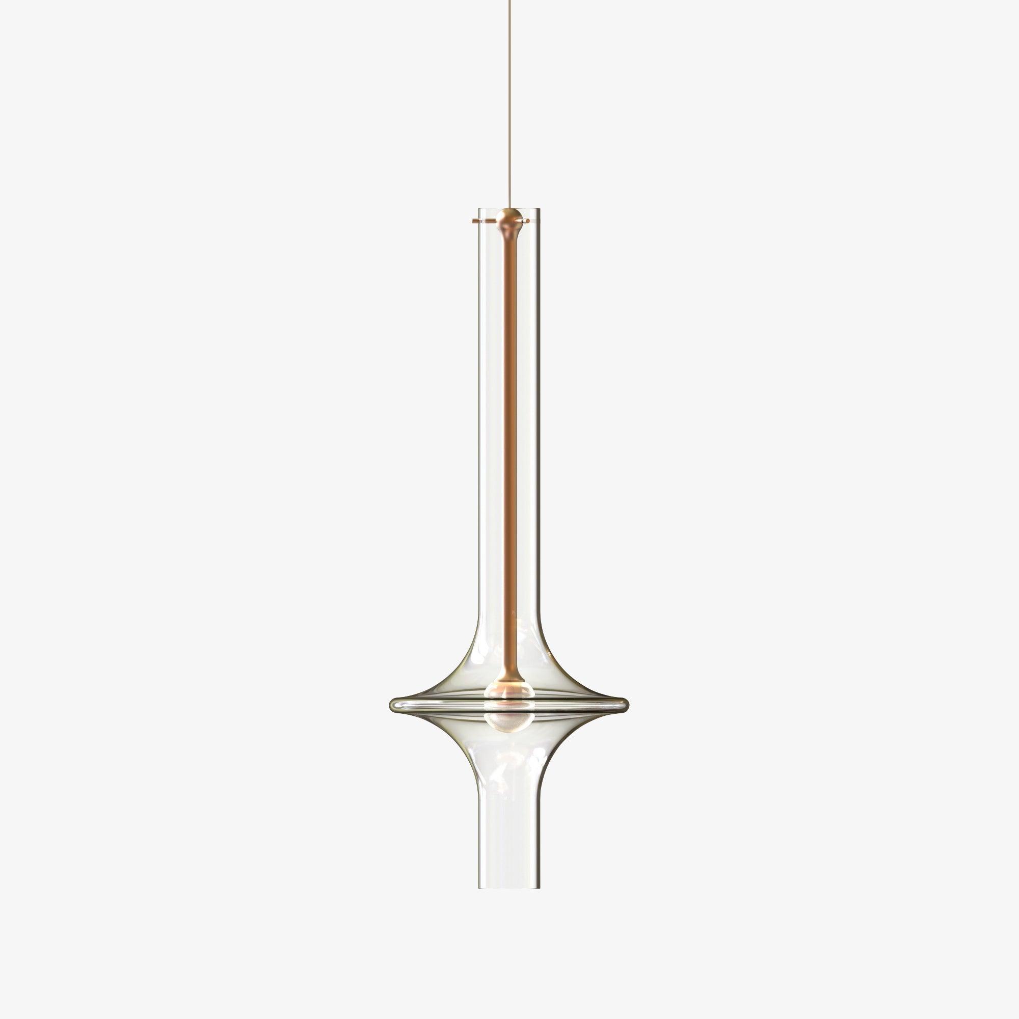 Sarenol Glass Industrial Glam Pendant Light-Neutral Decor