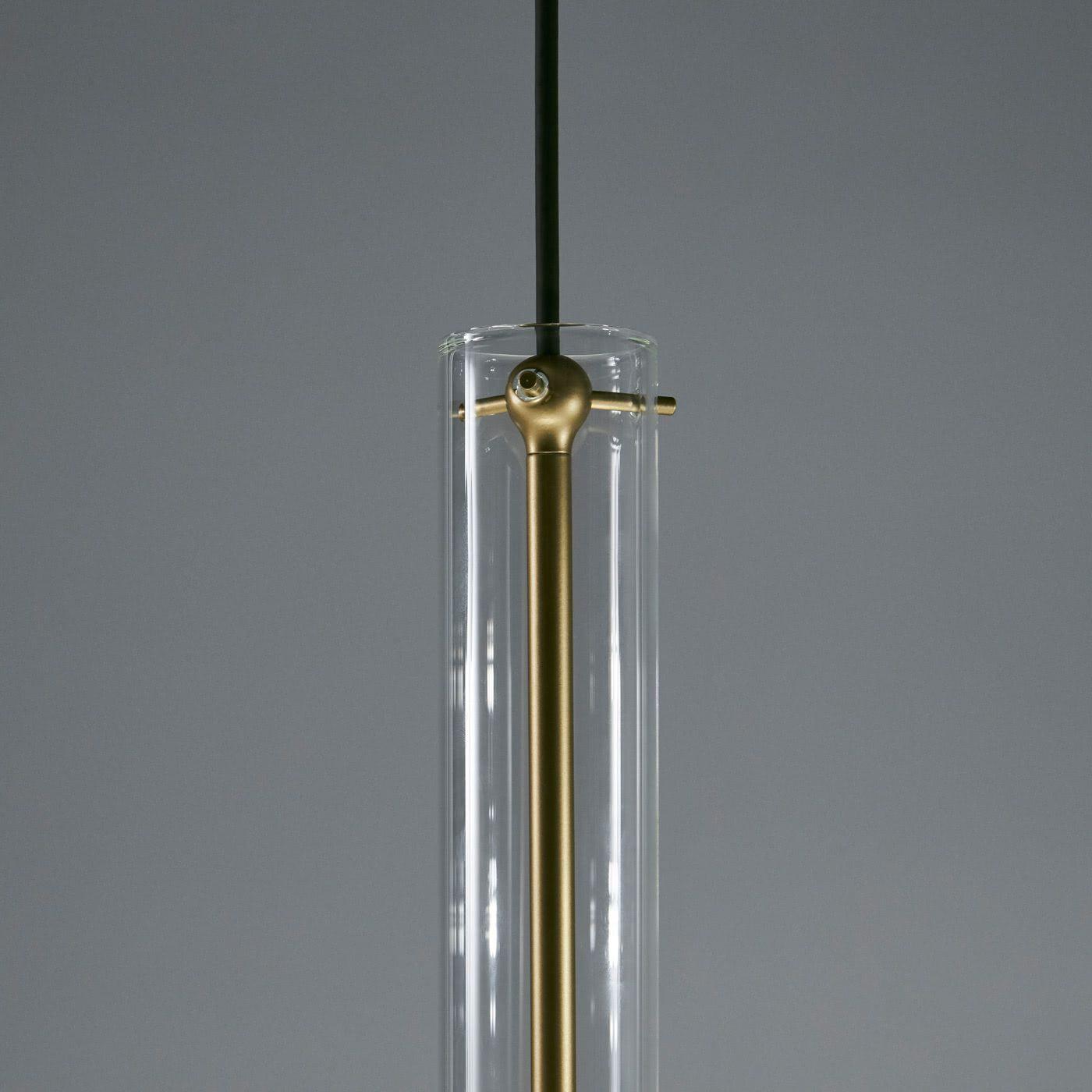Sarenol Glass Industrial Glam Pendant Light-Neutral Decor