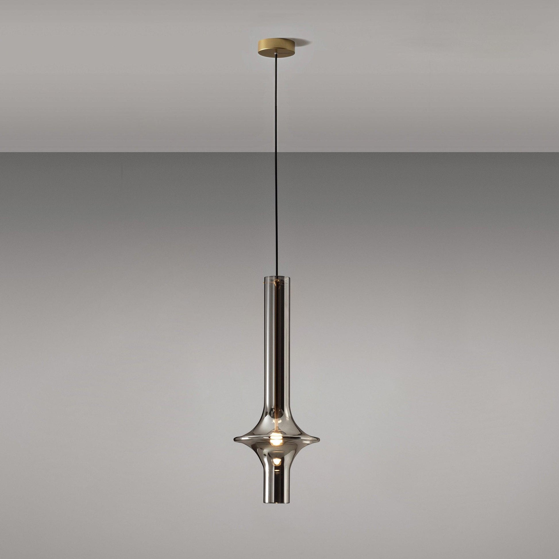 Sarenol Glass Industrial Glam Pendant Light-Neutral Decor