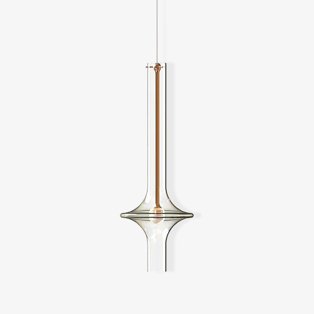 Sarenol Glass Industrial Glam Pendant Light-Neutral Decor