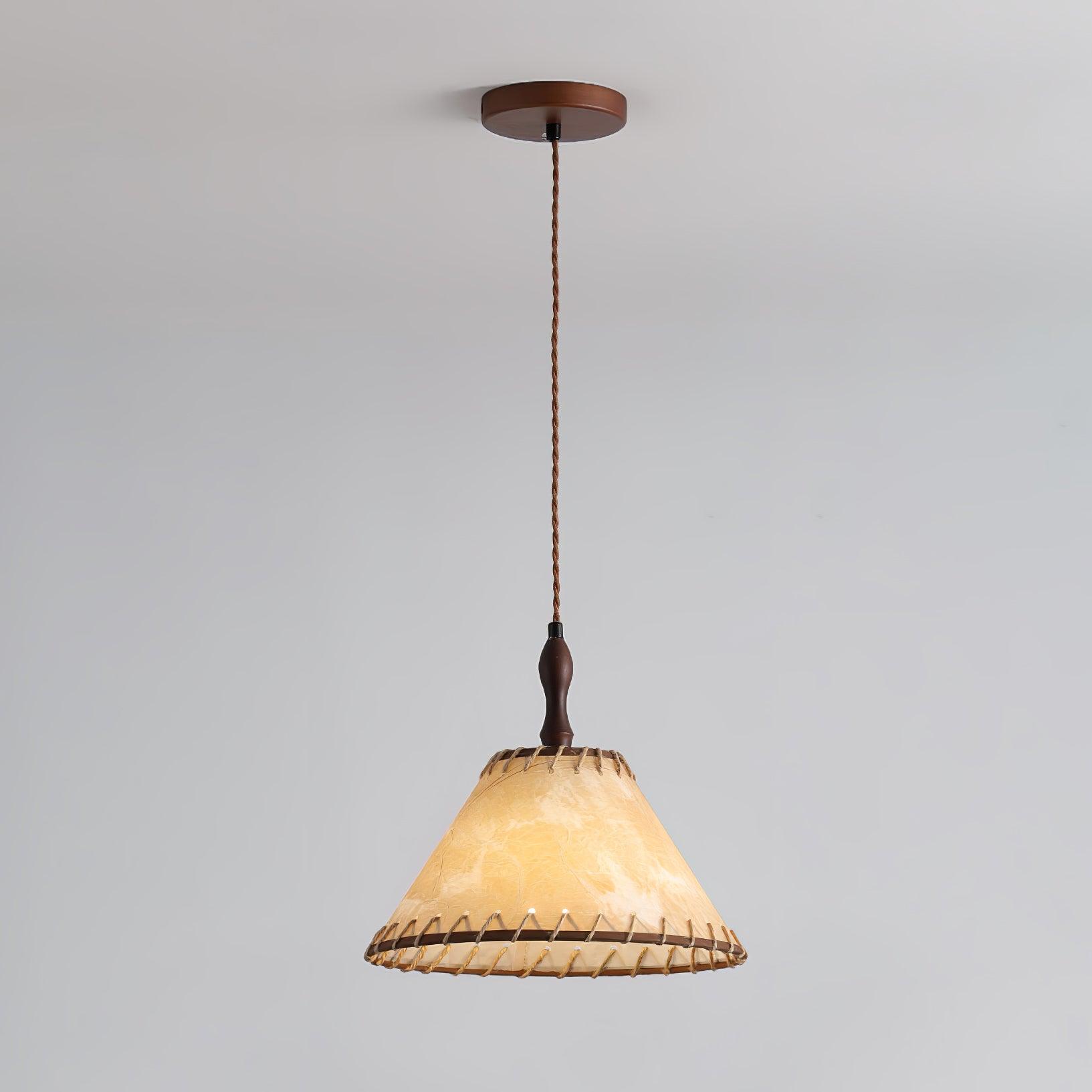 Elara Modern Fabric Pendant Light-Neutral Decor